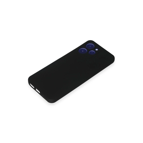 Newface Xiaomi Redmi 12 Klf Nano ii Kadife Silikon - Siyah