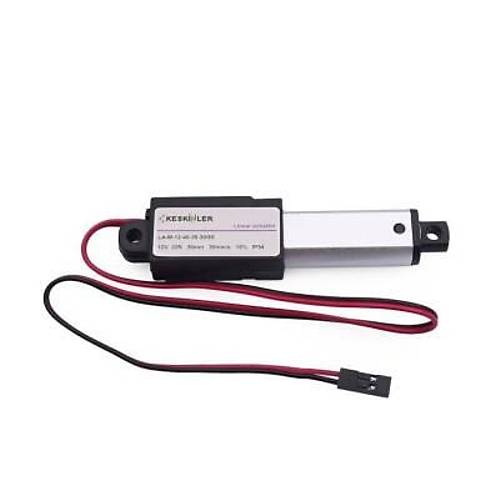 LA-M-12-40 12V 30mm 32N IP54 Mikro Lineer Motor