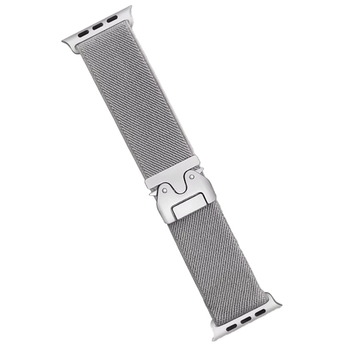 Newface Apple Watch 42mm Forest Kuma Kordon - Titan Gri