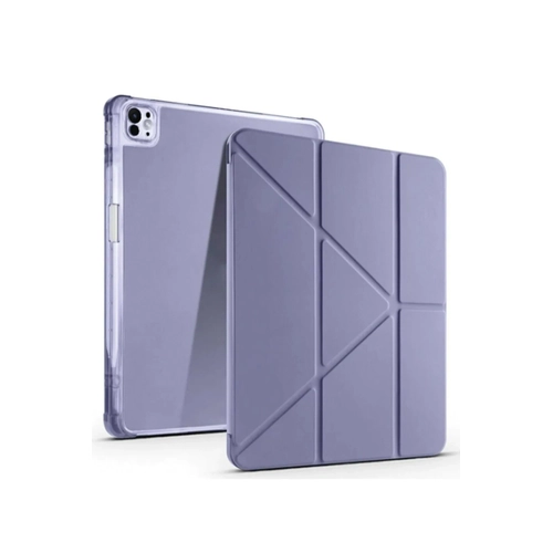 Newface iPad Pro 13 (2024) Klf Kalemlikli Mars Tablet Klf - Lila