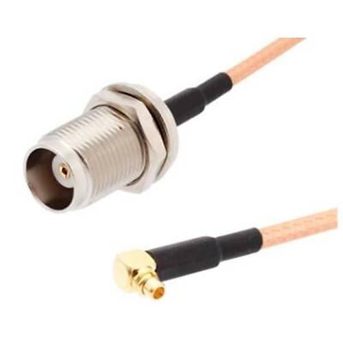 TNC-KY - MMCX-JW RG316 D�n��t�r�c� Kablo - 10cm