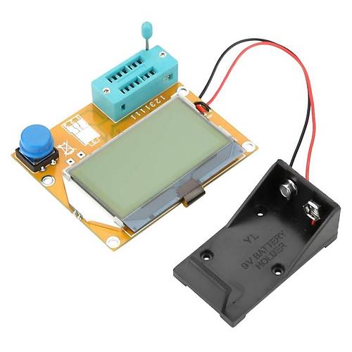 Dijital Transistr Kondansatr Batarya Grafiksel Komponent Test Cihaz LCR-T4