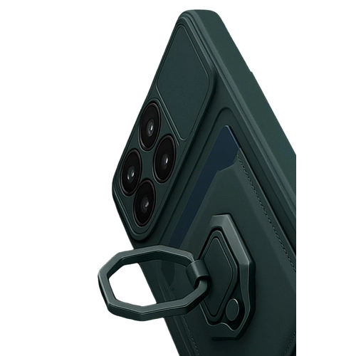 Newface Xiaomi Mi 14T Pro Klf Zuma Kartvizitli Yzkl Silikon - Yeil