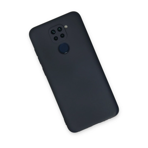 Newface Xiaomi Redmi Note 9 Klf Nano ii Kadife Silikon - Lacivert