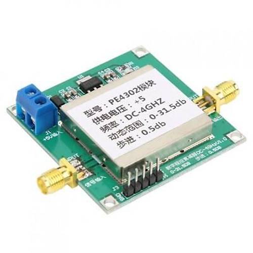 PE4302 Dijital Programlanabilir Kademeli Zayflatc Modl DC 4GHZ 0-31.5DB