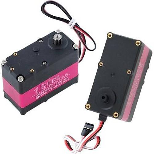 RDS51150 150KG Dijital Servo Motor 180 - U Servo Braket Dahil