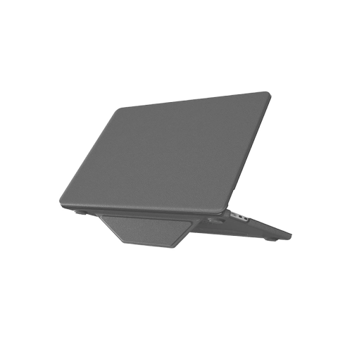 Newface Macbook Air 15 2024 Macbook Deri Kapak - Gri