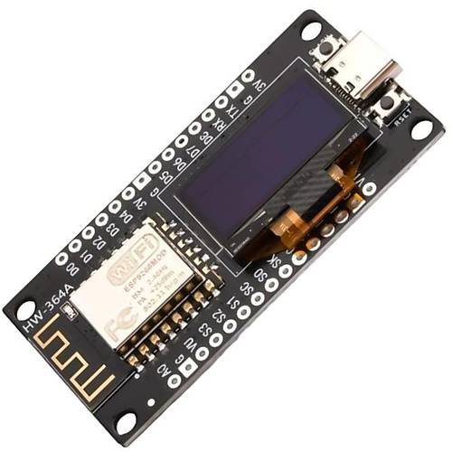 NodeMCU ESP8266 0.96 Inch OLED Wifi Gelitirme Modl Type-C
