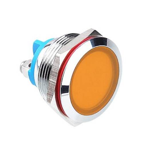 22L-P1 22mm 12-24V Metal Sinyal Lambas - Sar