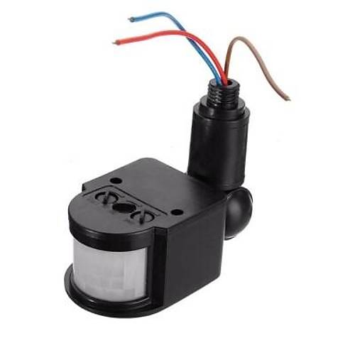 AC 220V 180 Hareket PIR Sensr - Otomatik Lamba Sensr