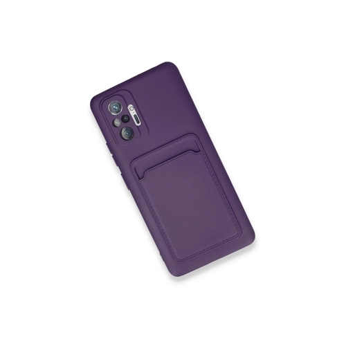 Newface Xiaomi Redmi Note 10 Pro Klf Kelvin Kartvizitli Silikon - Derin Mor