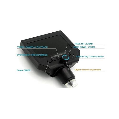 G600 4.3'' OLED Ekanl Dijital Mikroskop 1080P