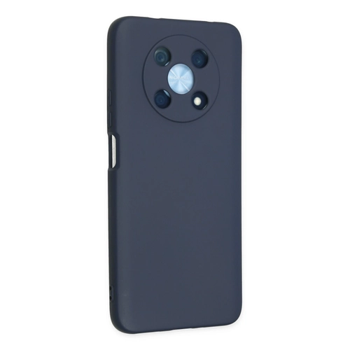 Newface Huawei Nova Y90 Klf Nano ii Kadife Silikon - Lacivert