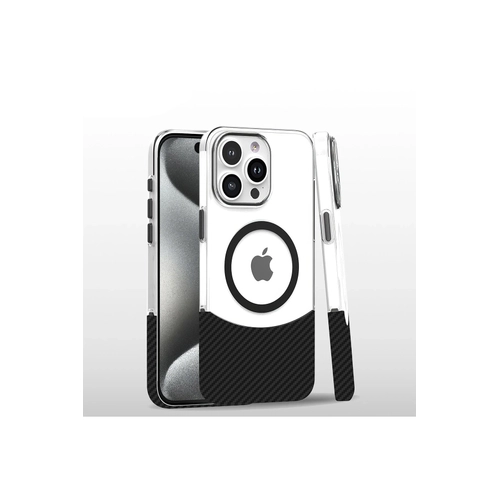 Joko iPhone 16 Pro Carbon Puzzle Magsafe Kapak - Siyah-2