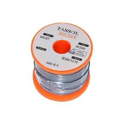 Tassol 1.2 mm 500gr Lehim Teli (%63 Kalay / %37 Kurun)