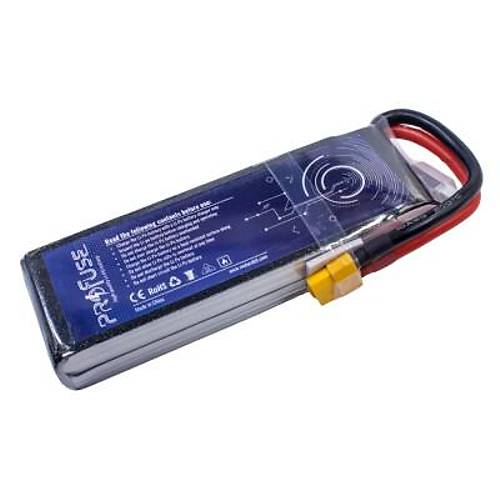 7,4V 2S 7200mAh 100C Lipo Batarya