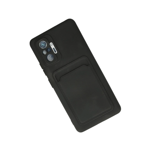 Newface Xiaomi Redmi Note 10 Pro Klf Kelvin Kartvizitli Silikon - Siyah