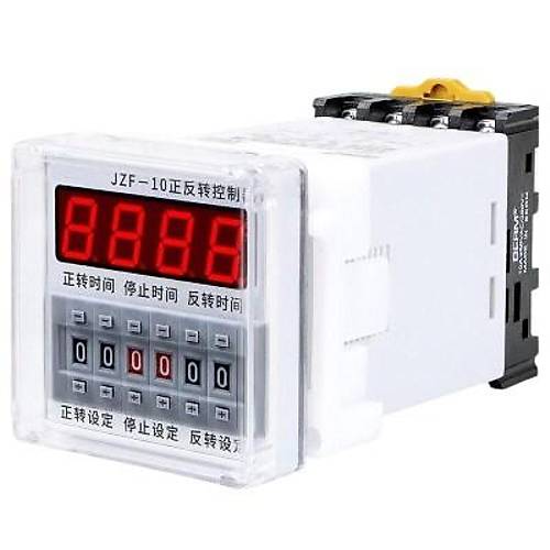 JZF-10 DH48S-S AC 220V Zaman Ayarl Rle Modl - ift Sreli