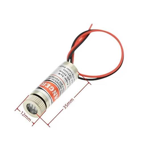12mm 650nm 5mw Krmz izgi Kafal Lazer