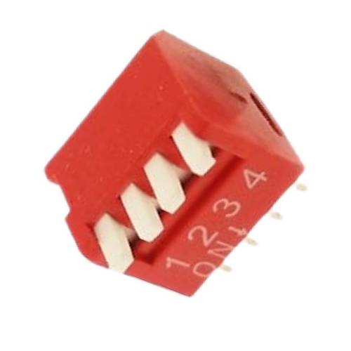 4'l DIP Switch (Piyano Tip)