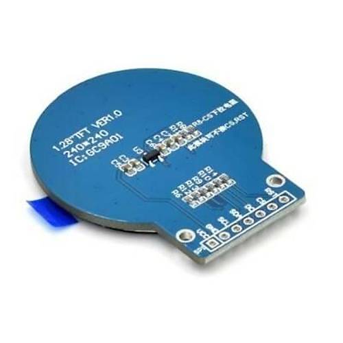 GC9A01 1.28'' 240x240 Oled Grafik Lcd Ekran - Yuvarlak PCB