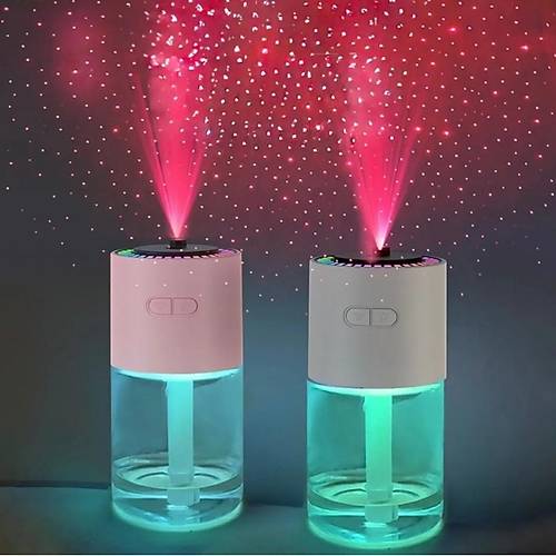 Divex Yldzl Gkyz Ikl Hava Nemlendirici Starry Sky Top Humidifier Beyaz H-15