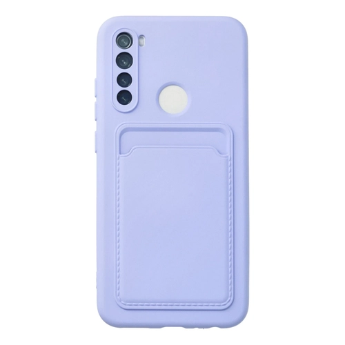 Newface Xiaomi Redmi Note 8 Klf Kelvin Kartvizitli Silikon - Lila
