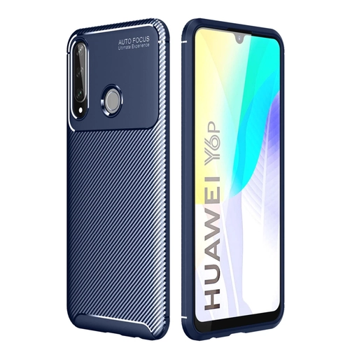 Newface Huawei Y6P Klf Auto Focus Karbon Kapak - Lacivert