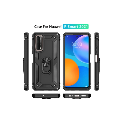Newface Huawei P Smart 2021 Klf Sofya Yzkl Silikon Kapak - Siyah