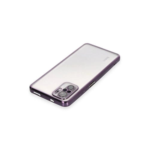 Newface Xiaomi Redmi Note 10 Klf Razer Lensli Silikon - Mor