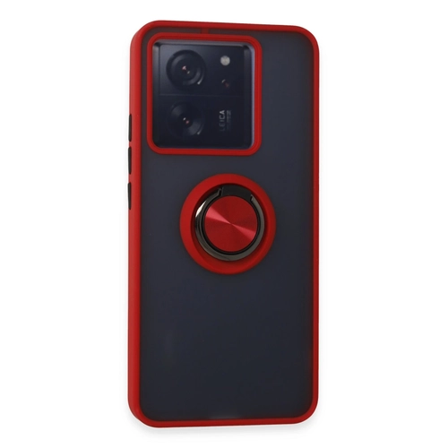 Newface Xiaomi Mi 13T Klf Montreal Yzkl Silikon Kapak - Krmz