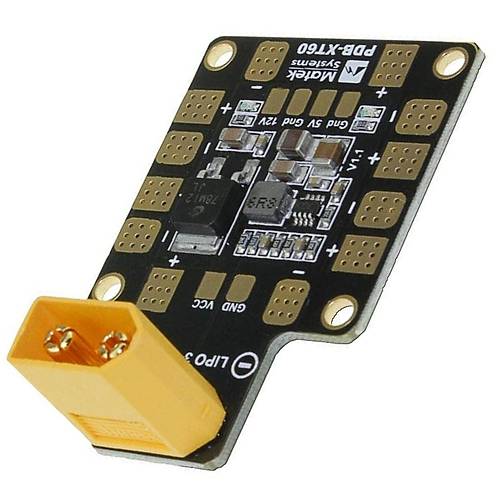 Matek PDB-XT60 w/BEC 5V 12V ESC G Datm Kart
