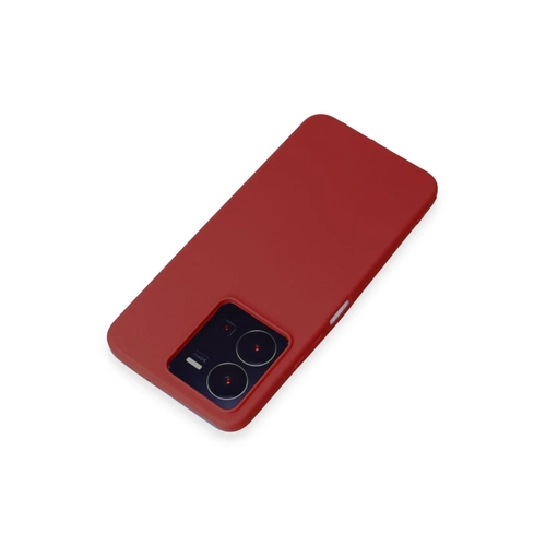 Newface Vivo Y35 Klf First Silikon - Krmz