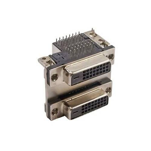 2 Port DVI-D Dual Dii Konnektr PCB Tipi