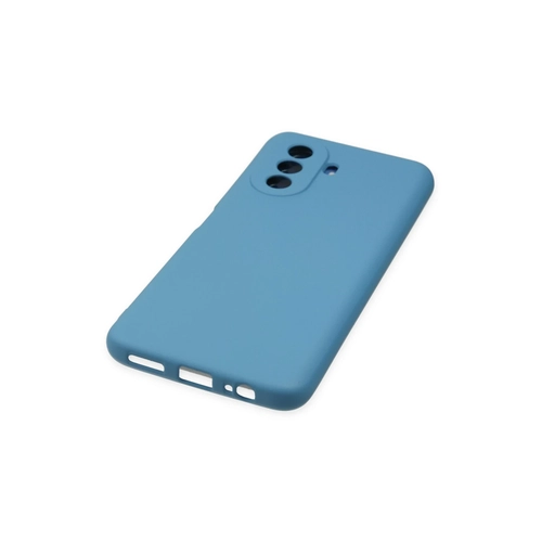 Newface Huawei Nova Y70 Klf Nano ii Kadife Silikon - Mavi