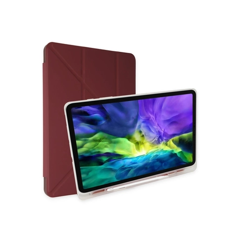Newface iPad 2022 10.9 (10.nesil) Klf Kalemlikli Mars Tablet Klf - Mor