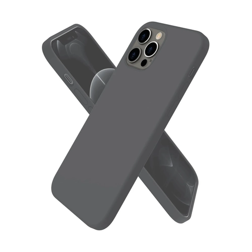 Newface iPhone 17 Kılıf First Silikon - Gri