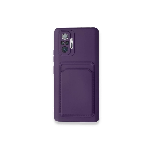 Newface Xiaomi Redmi Note 10 Pro Klf Kelvin Kartvizitli Silikon - Derin Mor