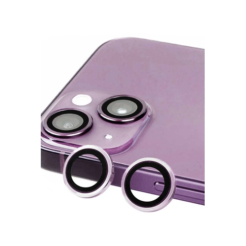 Newface iPhone 14 Raze Metal Kamera Lens - Mor