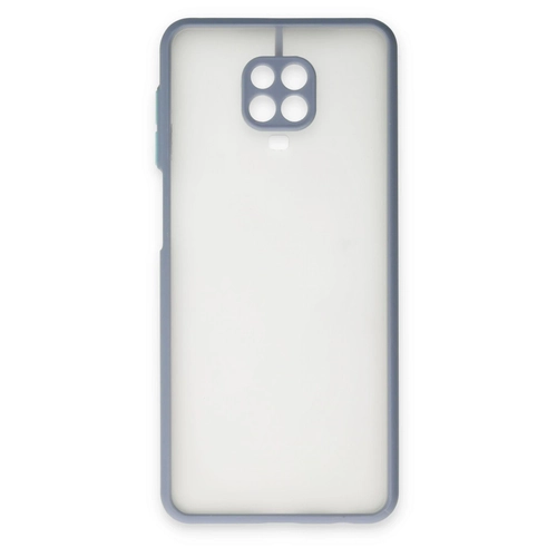 Newface Xiaomi Redmi Note 9 Pro Klf Montreal Silikon Kapak - Gri