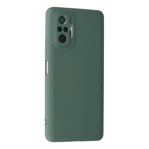 Newface Xiaomi Redmi Note 10 Pro Klf Nano ii Kadife Silikon - Koyu Yeil