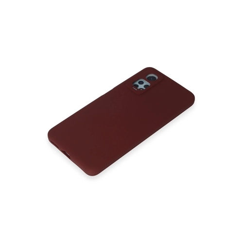 Newface Xiaomi Redmi Note 12 Pro 4G Klf Nano ii Kadife Silikon - Bordo