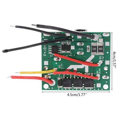 5S 20A BMS 21V 18650 Lityum Pil arj Koruma Devresi
