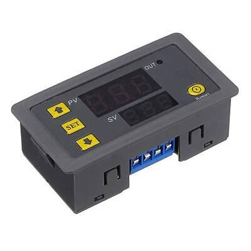 Ekranl 220V Zaman Ayarl Rle Modl