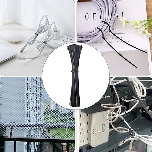 GWEST Kablo Ba GT430ST UV430x4,8mm Ultraviole Siyah (100 adet)