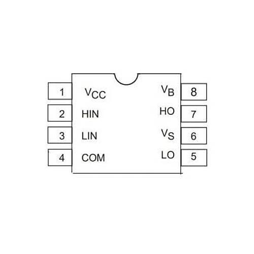 IR2106 SOIC-8 Smd Mosfet Src Entegresi