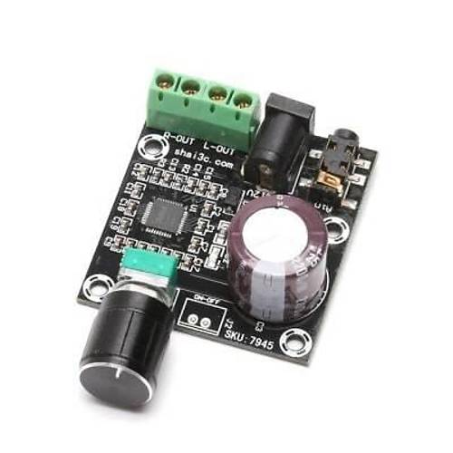 2x15W Amplifikatr Devresi 15W stereo PAM8610 Anfi - Amfi Ses Ykseltici