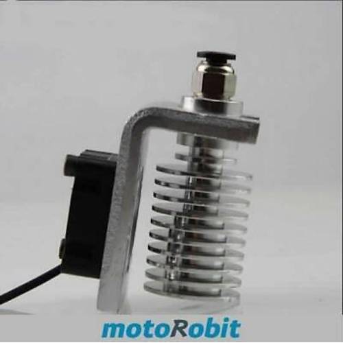V6 J-Head Hotend Aluminyum Tutucu - Fan Uyumlu Holder