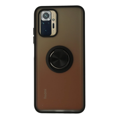 Newface Xiaomi Redmi Note 10 Klf Montreal Yzkl Silikon Kapak - Siyah