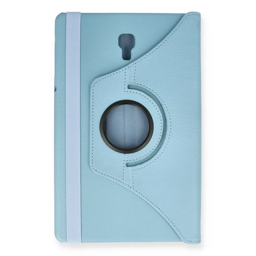 Newface Samsung Galaxy T590 Tab A 10.5 Klf 360 Tablet Deri Klf - Turkuaz
